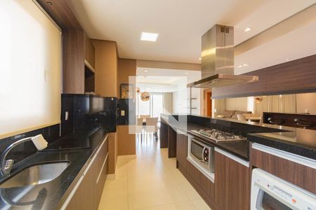Cozinha de apartamento à venda com 3 quartos, 199m² em Nossa Senhora das Gracas, Canoas