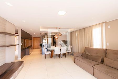 Sala de apartamento à venda com 3 quartos, 199m² em Nossa Senhora das Gracas, Canoas