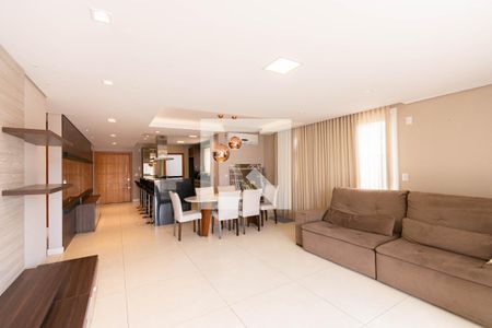 Sala de apartamento à venda com 3 quartos, 199m² em Nossa Senhora das Gracas, Canoas