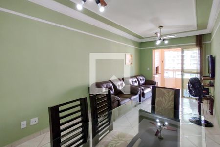 Sala de apartamento para alugar com 3 quartos, 90m² em Canto do Forte, Praia Grande