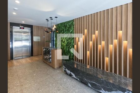 Hall de entrada de kitnet/studio à venda com 1 quarto, 27m² em Vila Primavera, São Paulo