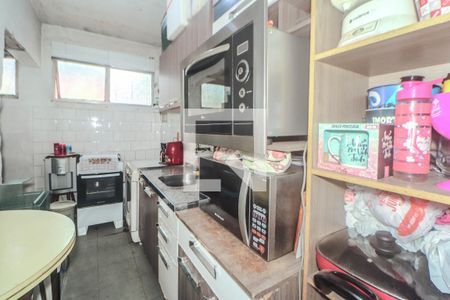 Cozinha de apartamento à venda com 2 quartos, 52m² em Jardim Itu, Porto Alegre