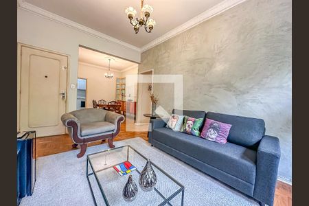 Sala de apartamento para alugar com 3 quartos, 128m² em Flamengo, Rio de Janeiro