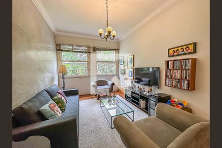 Sala de apartamento para alugar com 3 quartos, 128m² em Flamengo, Rio de Janeiro