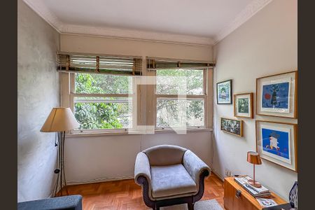 Sala de apartamento para alugar com 3 quartos, 128m² em Flamengo, Rio de Janeiro
