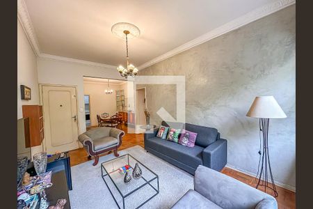 Sala de apartamento para alugar com 3 quartos, 128m² em Flamengo, Rio de Janeiro