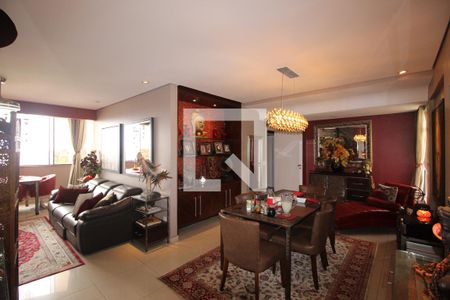 Sala de apartamento à venda com 4 quartos, 280m² em Lourdes, Belo Horizonte