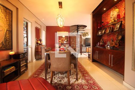 Sala de apartamento à venda com 4 quartos, 280m² em Lourdes, Belo Horizonte