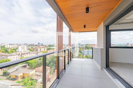 Sacada/Sala de apartamento à venda com 3 quartos, 197m² em Nossa Senhora das Gracas, Canoas