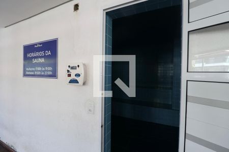 Área comum - Sauna de apartamento para alugar com 2 quartos, 90m² em Jardim Asturias, Guarujá