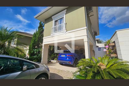 Fachada de casa de condomínio à venda com 3 quartos, 240m² em Jardim Ermida I, Jundiaí