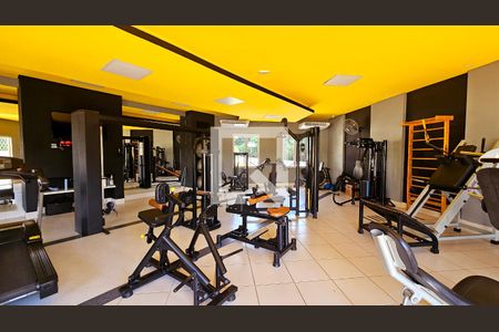 Área comum - Academia de casa de condomínio à venda com 3 quartos, 240m² em Jardim Ermida I, Jundiaí