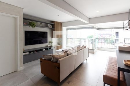 Sala/Cozinha de apartamento à venda com 1 quarto, 77m² em Moema, São Paulo