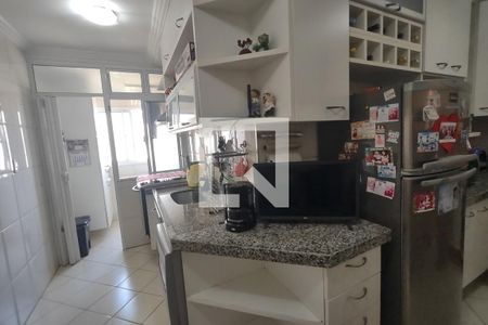 Cozinha de apartamento à venda com 3 quartos, 85m² em Santa Maria, São Caetano do Sul