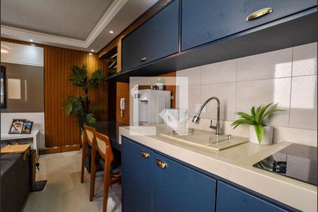 Cozinha  de apartamento à venda com 2 quartos, 110m² em Jardim Paraiso, Santo André