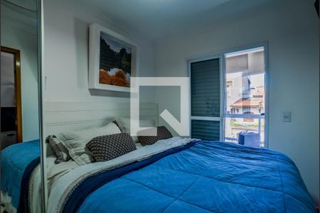 Suíte de apartamento à venda com 2 quartos, 110m² em Jardim Paraiso, Santo André