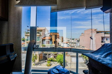 Vista da Suíte de apartamento à venda com 2 quartos, 110m² em Jardim Paraiso, Santo André