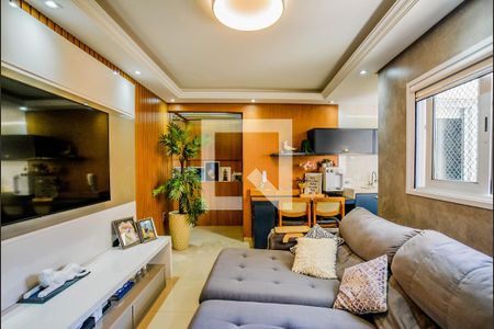 Sala de apartamento à venda com 2 quartos, 110m² em Jardim Paraiso, Santo André