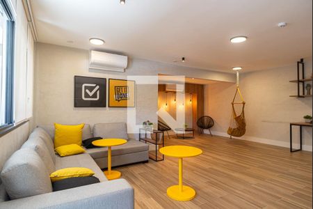 Área comum - Coworking de kitnet/studio para alugar com 1 quarto, 52m² em Bela Vista, São Paulo