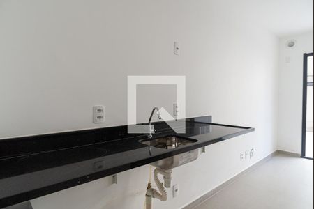 Cozinha de kitnet/studio para alugar com 1 quarto, 52m² em Bela Vista, São Paulo