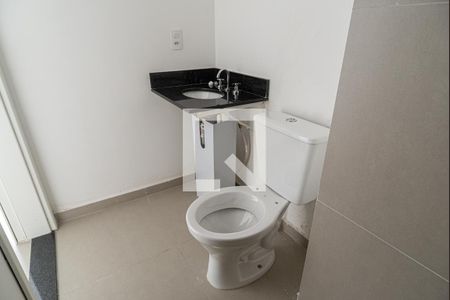 Banheiro de kitnet/studio para alugar com 1 quarto, 52m² em Bela Vista, São Paulo