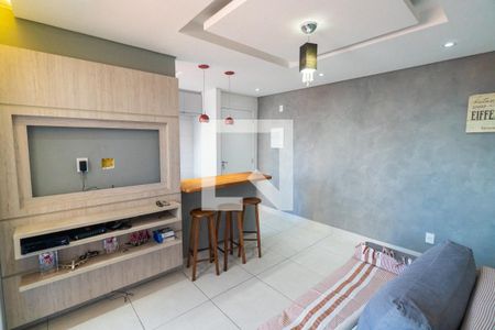 Sala de apartamento para alugar com 2 quartos, 54m² em Vila Guarani (zona Sul), São Paulo