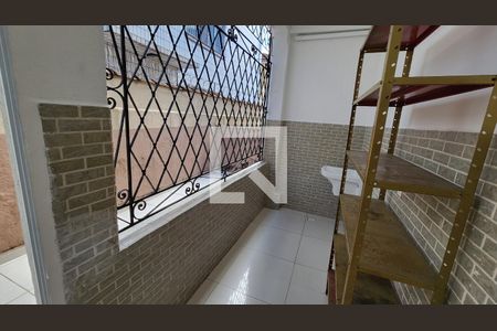 Detalhe da area de serviço de apartamento para alugar com 1 quarto, 75m² em Paquetá, Santos
