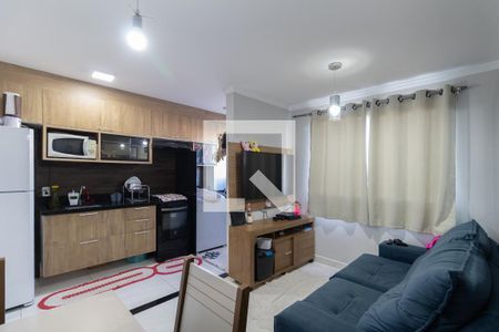 Sala e Cozinha de apartamento para alugar com 2 quartos, 41m² em Itaquera, São Paulo