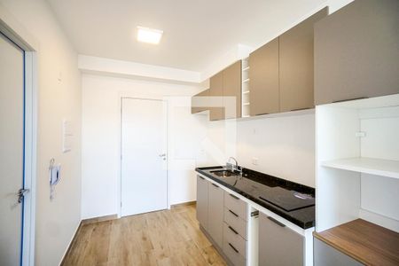 Cozinha de kitnet/studio para alugar com 1 quarto, 27m² em Vila Matilde, São Paulo