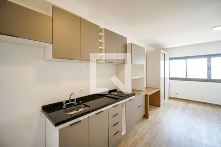 Cozinha de kitnet/studio para alugar com 1 quarto, 27m² em Vila Matilde, São Paulo