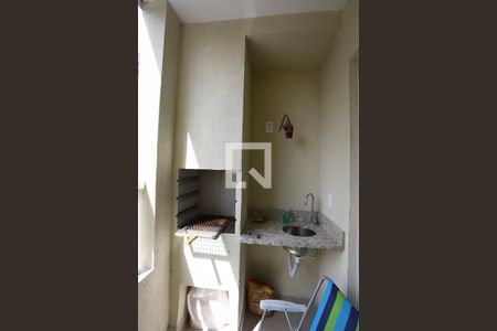 Varanda da Sala de apartamento à venda com 2 quartos, 52m² em Paraíso do Morumbi, São Paulo