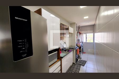 Cozinha e Área de Serviço de apartamento à venda com 2 quartos, 66m² em Jardim Florida, Jundiaí