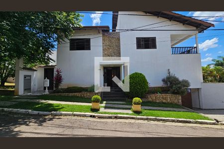 Fachada de casa de condomínio à venda com 6 quartos, 540m² em Parque Portal do Paraiso, Jundiaí