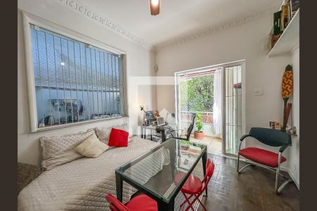 Sala de apartamento à venda com 4 quartos, 122m² em Botafogo, Rio de Janeiro