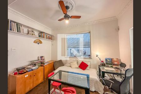 Sala de apartamento à venda com 4 quartos, 122m² em Botafogo, Rio de Janeiro