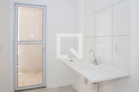 Cozinha de apartamento para alugar com 2 quartos, 45m² em Várzea da Barra Funda, São Paulo