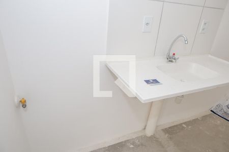 Cozinha de apartamento para alugar com 2 quartos, 45m² em Várzea da Barra Funda, São Paulo
