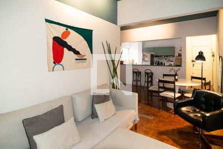 Sala de apartamento para alugar com 2 quartos, 120m² em Bela Vista, São Paulo