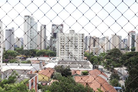 Vista da Varanda da suíte de apartamento para alugar com 3 quartos, 118m² em Vila Olímpia, São Paulo