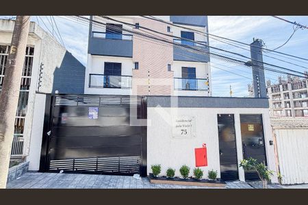 Fachada de apartamento para alugar com 2 quartos, 58m² em Vila Eldizia, Santo André