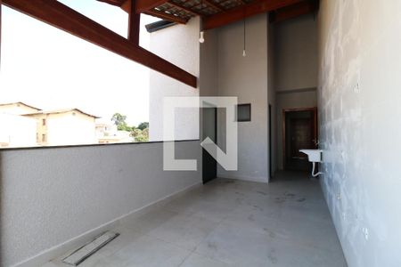 Cobertura - Área de Serviço de apartamento para alugar com 2 quartos, 115m² em Vila Eldizia, Santo André