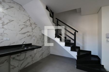 Cozinha de apartamento para alugar com 2 quartos, 115m² em Vila Eldizia, Santo André