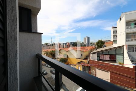 Sacada da Suíte de apartamento para alugar com 2 quartos, 115m² em Vila Eldizia, Santo André