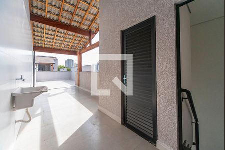 Área de Serviço de apartamento para alugar com 2 quartos, 115m² em Vila Eldizia, Santo André