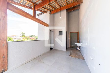 Cobertura de apartamento para alugar com 2 quartos, 115m² em Vila Eldizia, Santo André