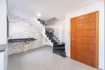 Cozinha  de apartamento para alugar com 2 quartos, 115m² em Vila Eldizia, Santo André