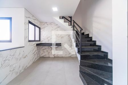 Cozinha  de apartamento para alugar com 2 quartos, 115m² em Vila Eldizia, Santo André
