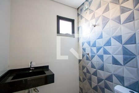 Banheiro Social de apartamento para alugar com 2 quartos, 115m² em Vila Eldizia, Santo André