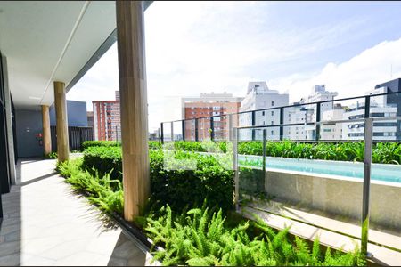 Area comum de apartamento para alugar com 1 quarto, 55m² em Lourdes, Belo Horizonte