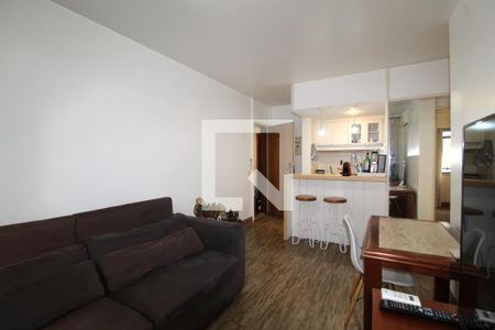 Sala/Cozinha de kitnet/studio para alugar com 1 quarto, 40m² em Itaim Bibi, São Paulo